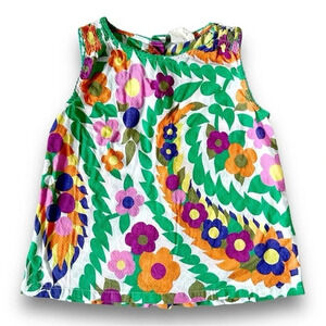 Mini Boden | Retro Swing Cut Tank Top (7-8 yrs) ✌🏻